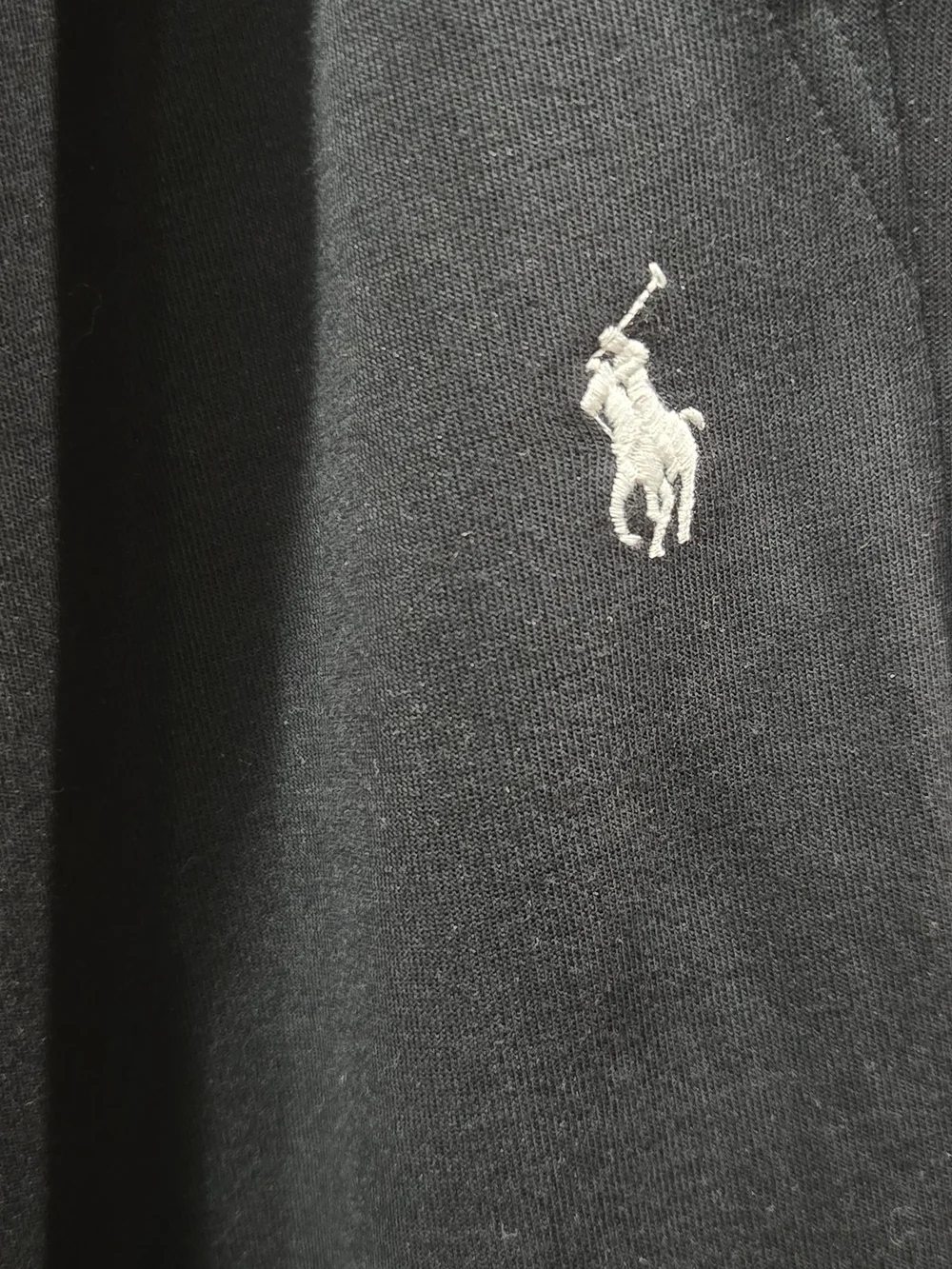 New Without Tags Polo by Ralph Lauren Black Jogger Sweatpants with Polo Pony